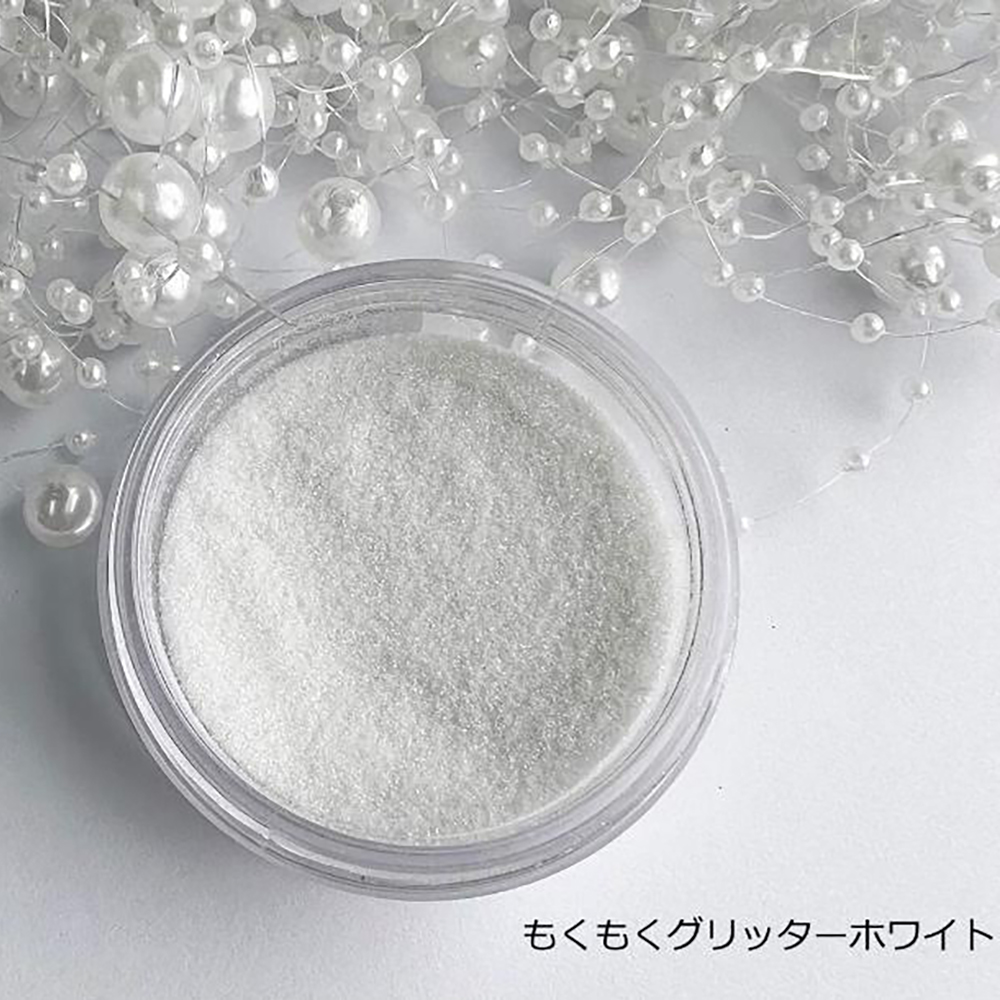Boutique Korea もくもくグリッター2g G-76M ホワイト