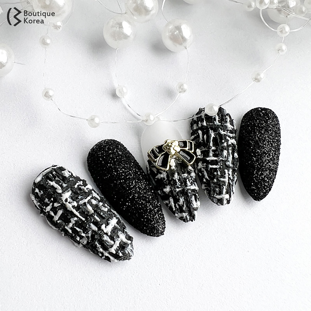 Boutique Korea もくもくグリッター2g G-77M ブラック