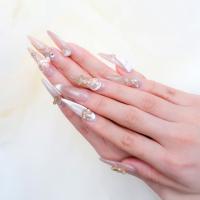 Boutique Korea ガーリーリボンパーツ 4P HO-238 ゴールド