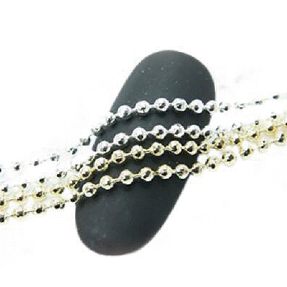 Boutique Korea 大容量ボールチェーン chain1-K0.8G ゴールド