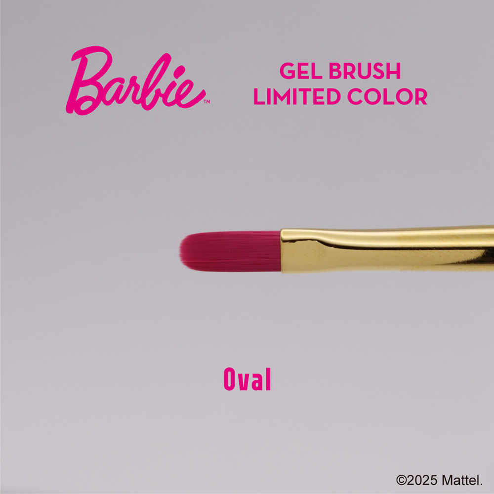 ●Barbie ジェルブラシ OV オーバル リミテッドカラー B-BR-OV2