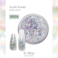 SMint エスミント アクリル パウダー グリッター シリーズ2 8g APG2-6