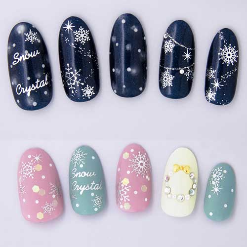 ツメキラ Snow Crystal シルバー SG-YUK-101(ジェル専用)