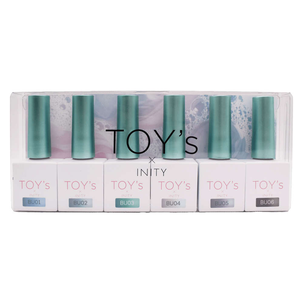 TOY's×INITY バブルスマグコレクション 7ml 6色セット T-BUST6