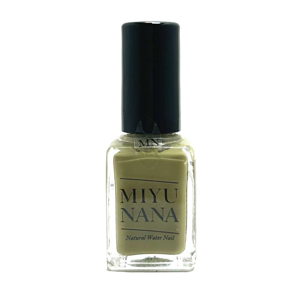●MIYUNANA ナチュラルウォーターネイルカラー 10ml MN-405 カーキー