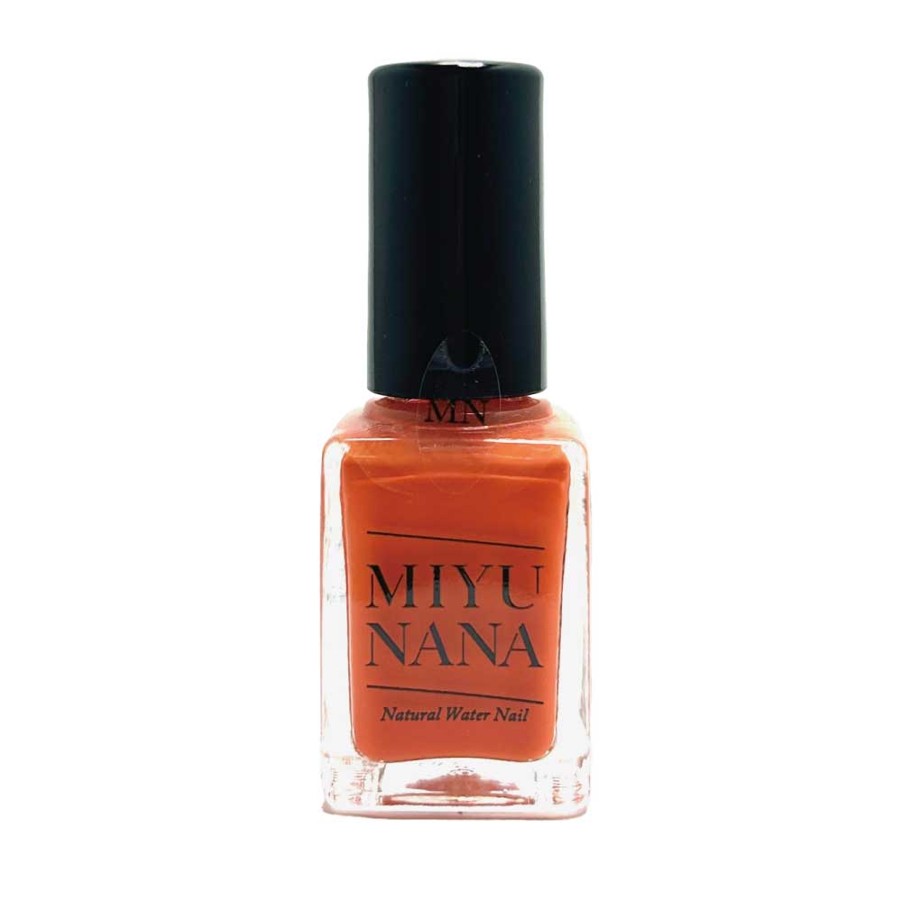 ●MIYUNANA ナチュラルウォーターネイルカラー 10ml MN-505 ガーベラオレンジ