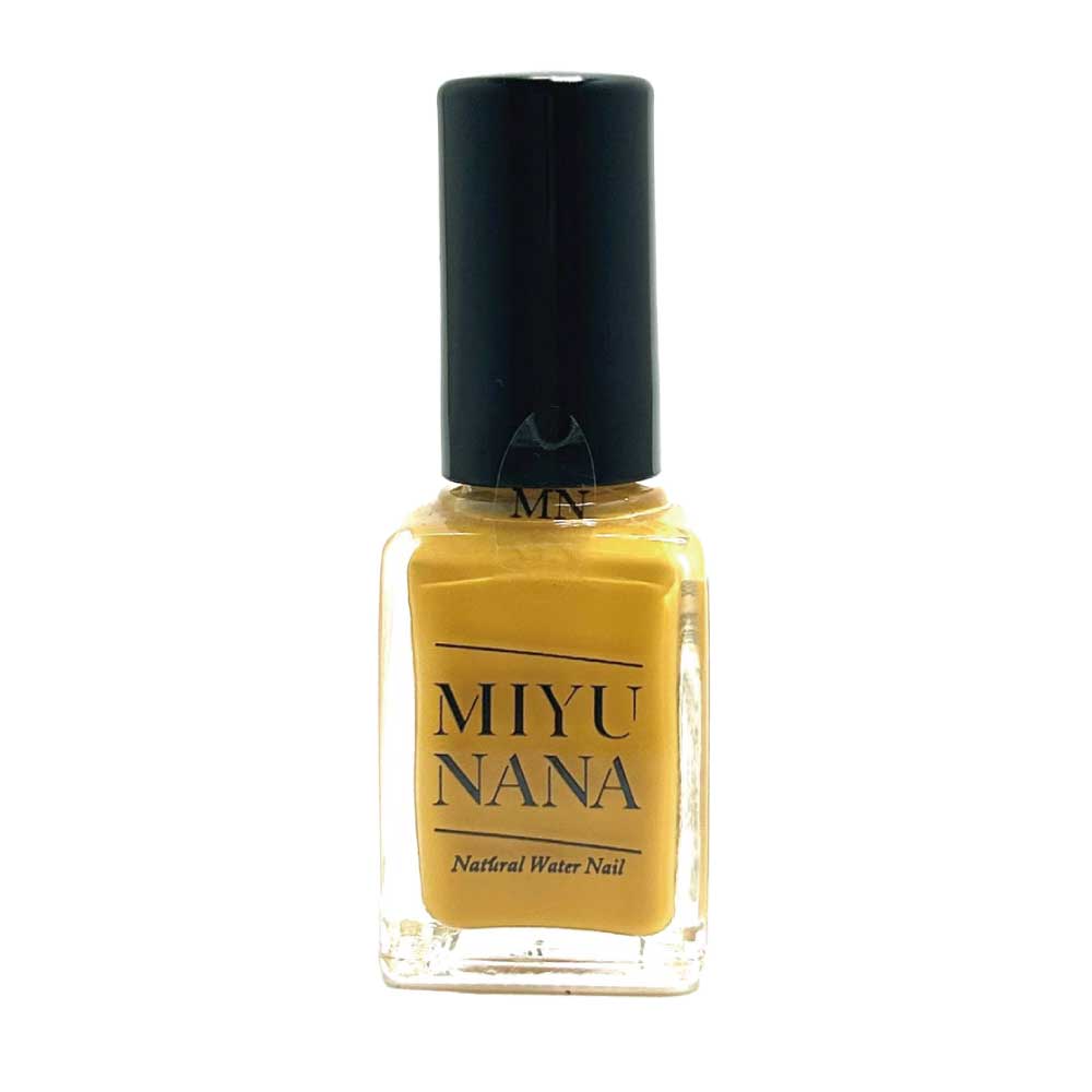 ●MIYUNANA ナチュラルウォーターネイルカラー 10ml MN-703 マスタードイエロー