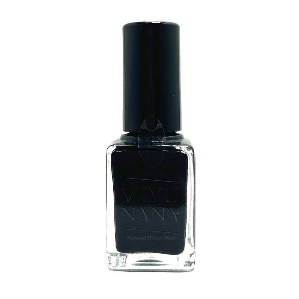 ●MIYUNANA ナチュラルウォーターネイルカラー 10ml MN-901 マットブラック