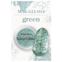 ツメキラ×makiセレクト フラッシュグリッター グリーン MAK-GLI-004