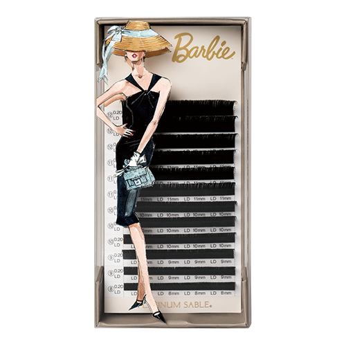 ■ミスアイドール Barbieフラットマットラッシュ 0.20-LD 7-13mm MIX
