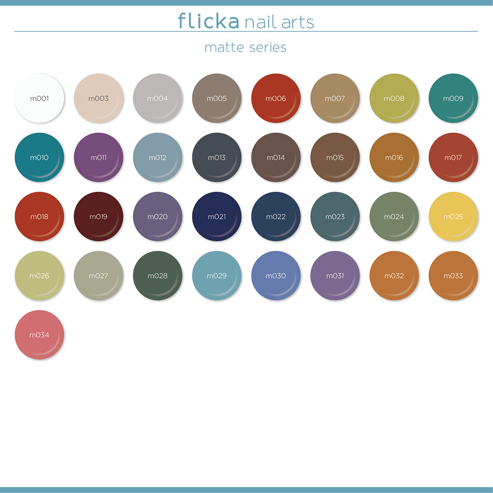 flicka nail arts フリッカカラー&マグジェル 115色セットFG-115SET