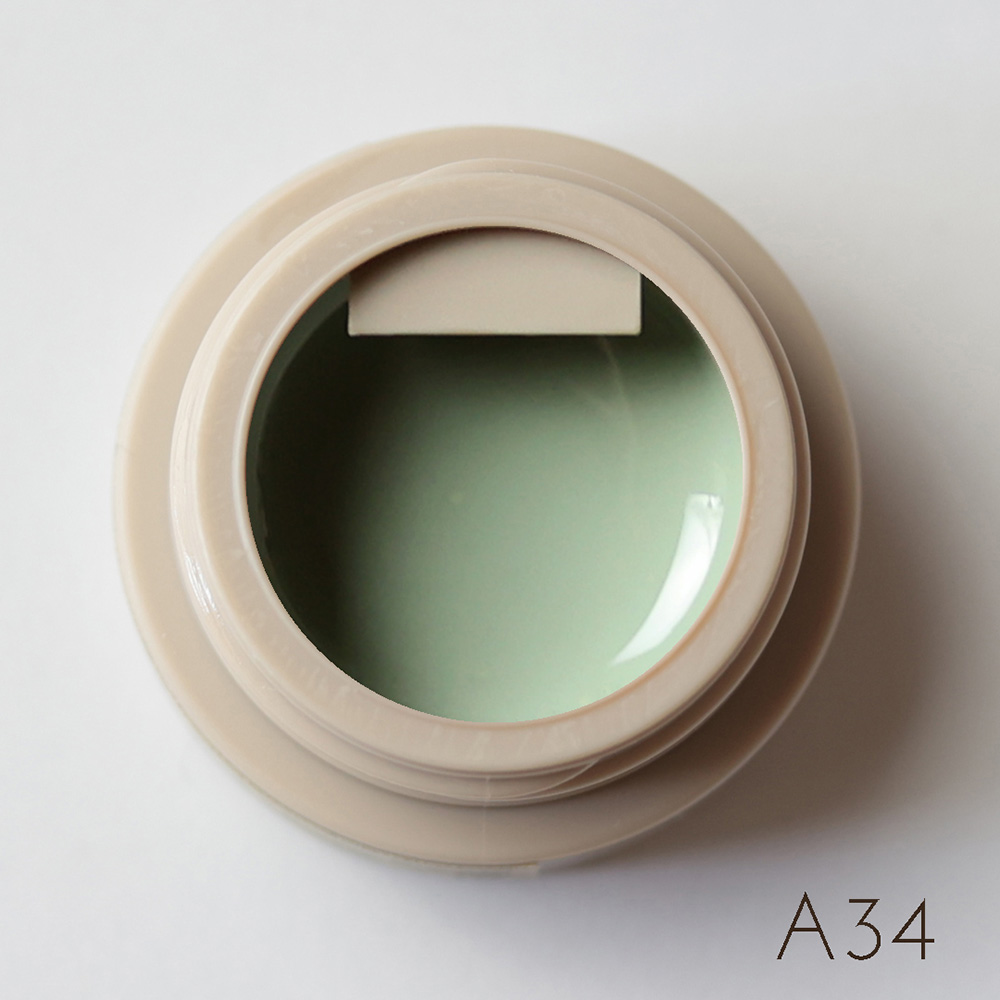 rieugel カラージェル 2.5g A34 ミューテッドグリーン