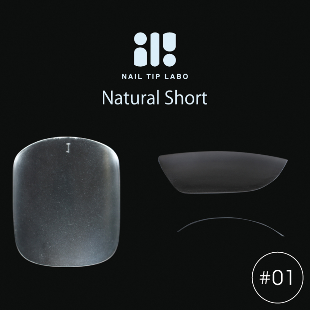 NAIL TIP LABO ネイルチップラボ ナチュラルショート #01