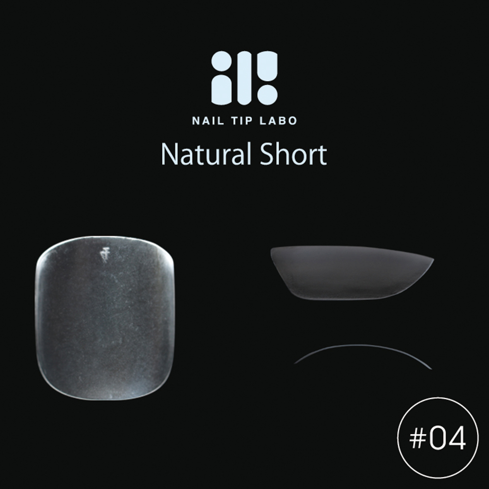 NAIL TIP LABO ネイルチップラボ ナチュラルショート #04