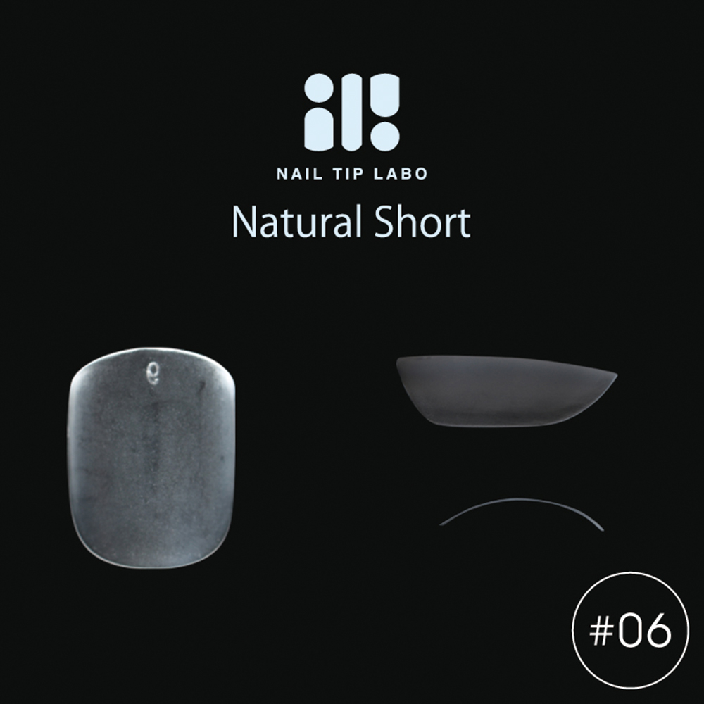 NAIL TIP LABO ネイルチップラボ ナチュラルショート #06