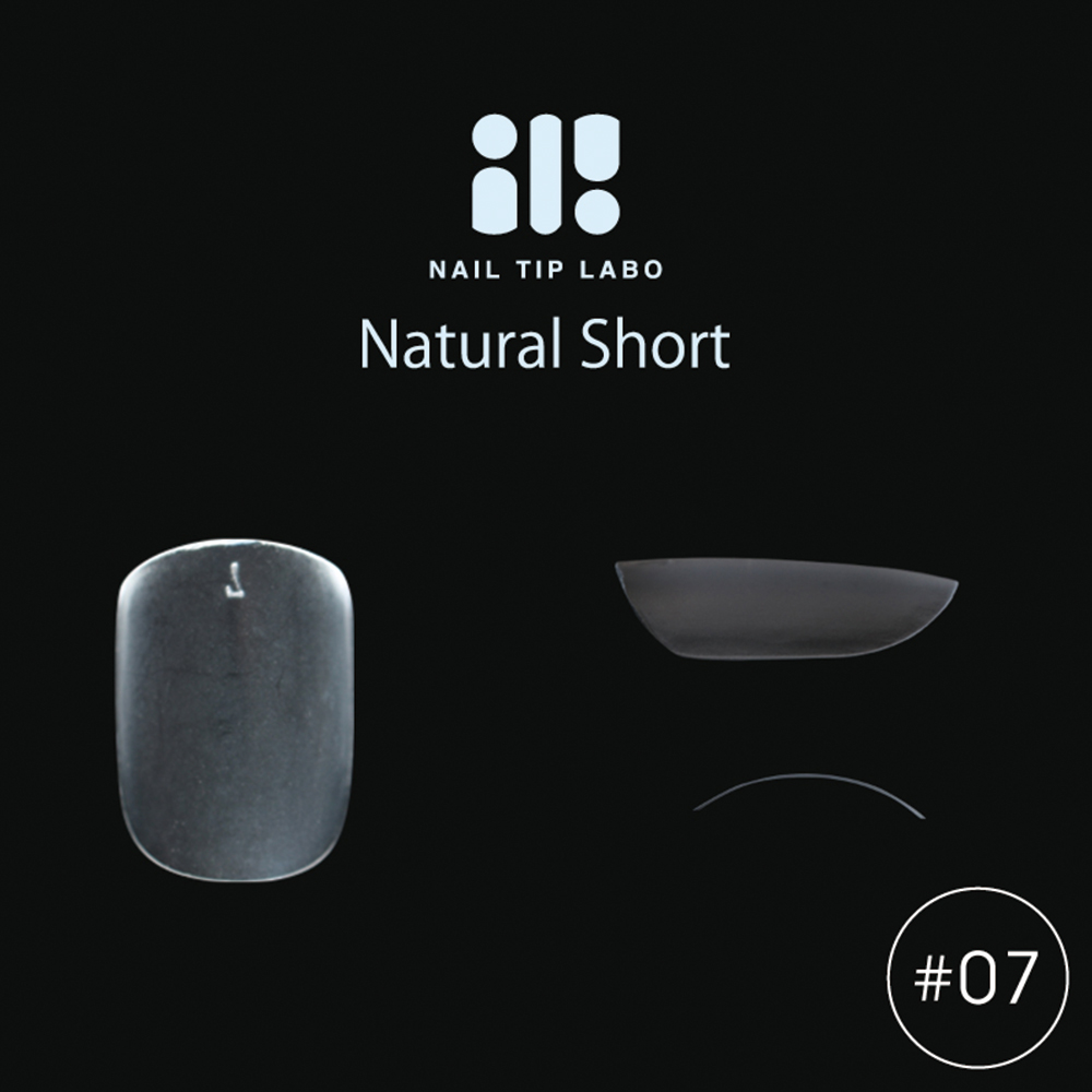 NAIL TIP LABO ネイルチップラボ ナチュラルショート #07