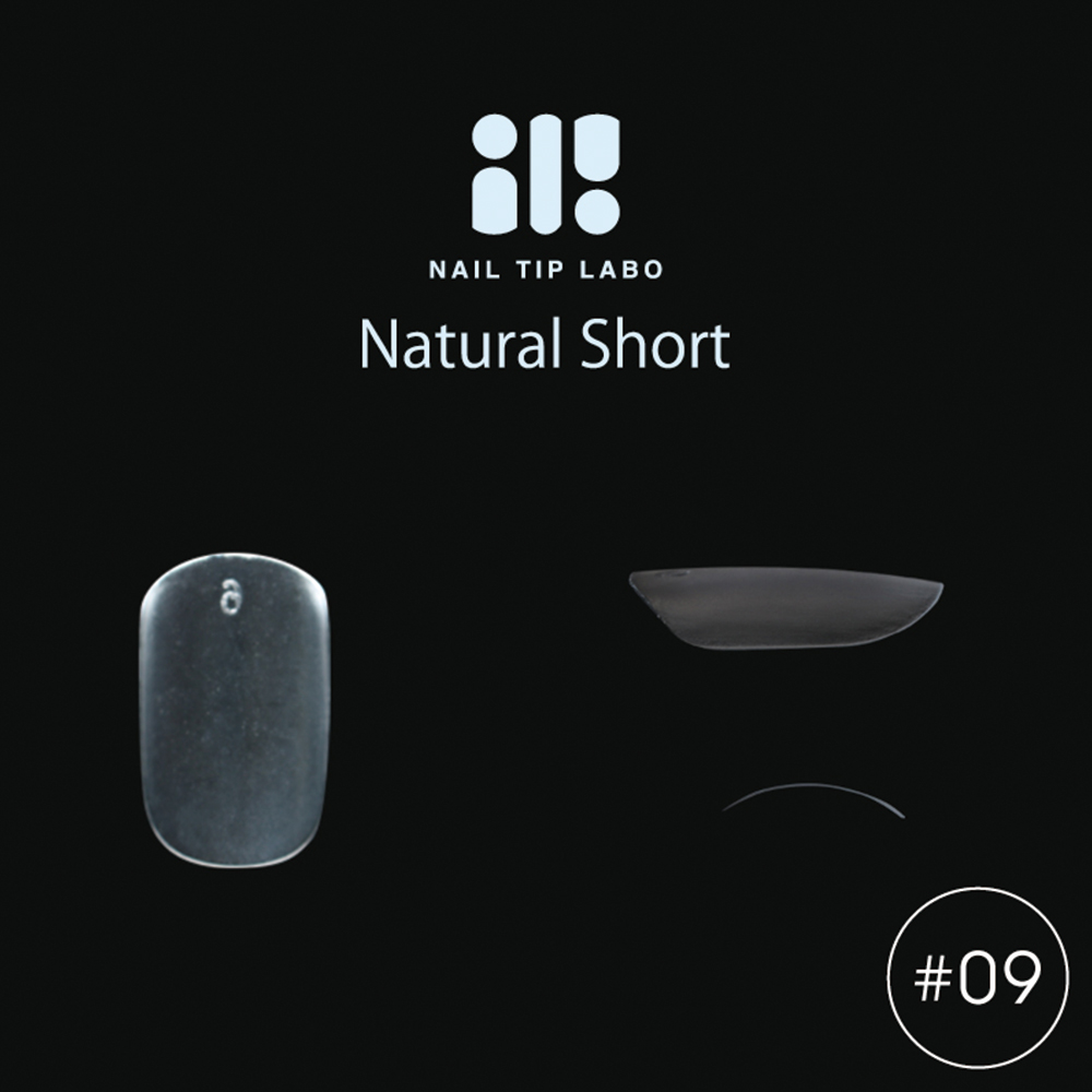 NAIL TIP LABO ネイルチップラボ ナチュラルショート #09