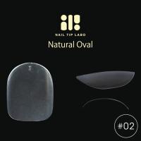 NAIL TIP LABO ネイルチップラボ ナチュラルオーバル #02