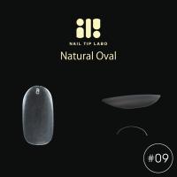 NAIL TIP LABO ネイルチップラボ ナチュラルオーバル #09