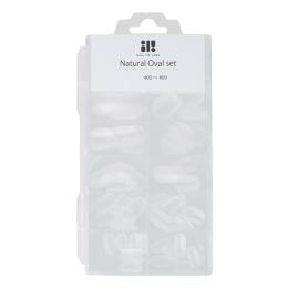 NAIL TIP LABO ネイルチップラボ ナチュラルオーバル セット