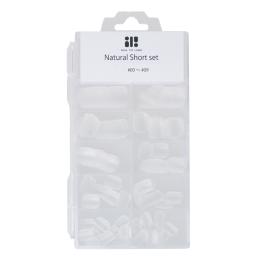 NAIL TIP LABO ネイルチップラボ ナチュラルショート セット