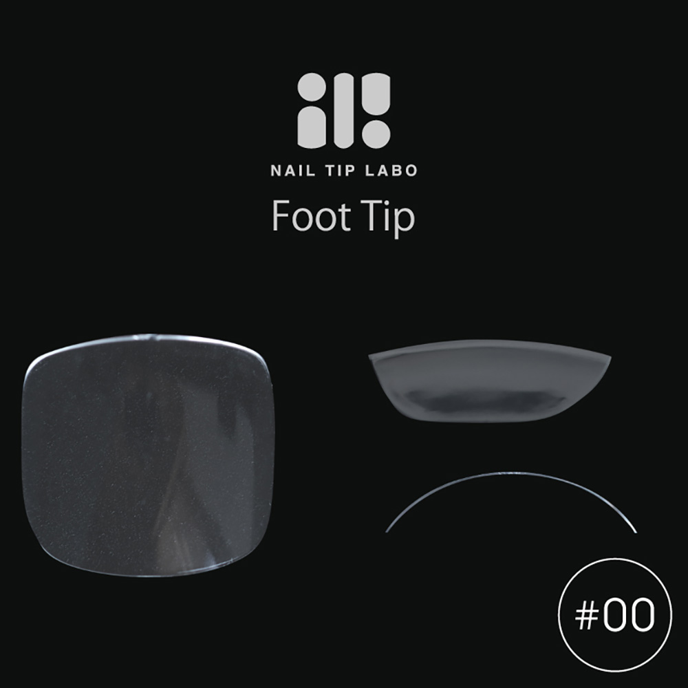 NAIL TIP LABO ネイルチップラボ フットチップ #00