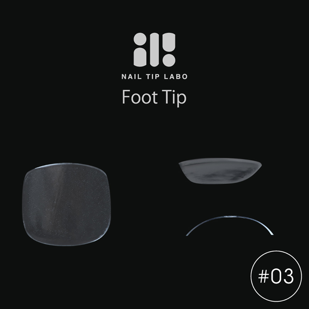 NAIL TIP LABO ネイルチップラボ フットチップ #03