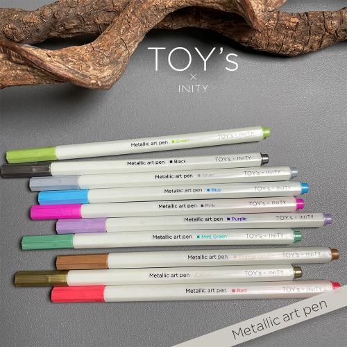 TOY's × INITY メタリックアートペン 10色セット / NESオンラインショップ