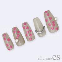 ツメキラes メグハート ピンク ES-MGN-011