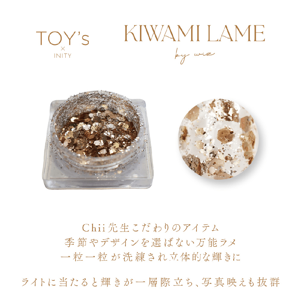 ●TOY's×INITY 極みラメ LAME 2g T-KLM