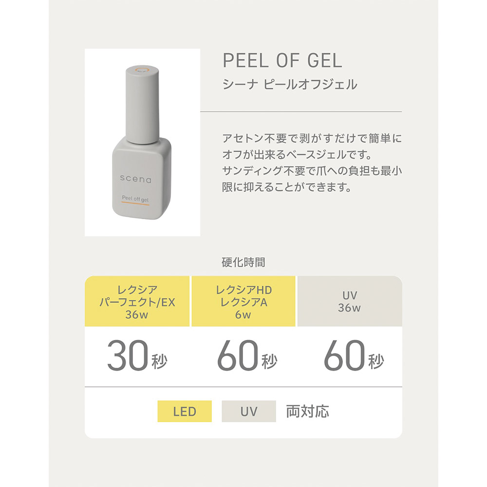 シーナ ピールオフジェル 8g S-POB