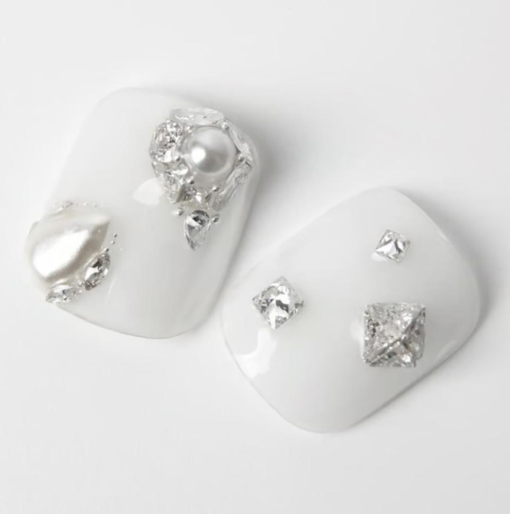 Boutique Korea miniピョンクリスタル 50個 はしご1×2×3mm Mini-12