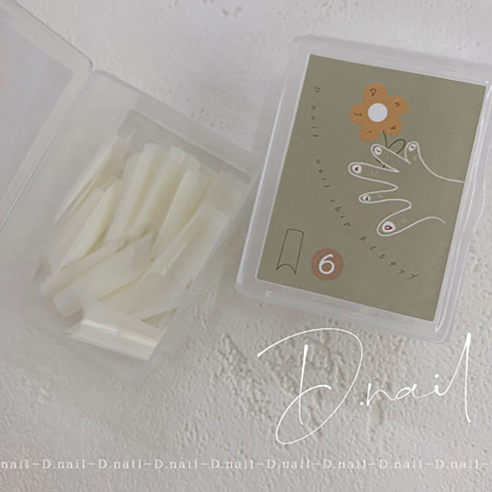 D.nail スタンダードチップ ナチュラル 50P #06 #509
