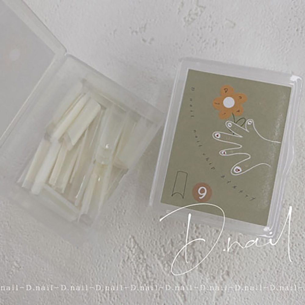 D.nail スタンダードチップ ナチュラル 50P #09 #512