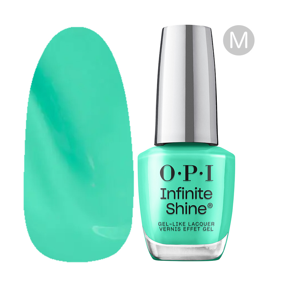 OPI インフィニットシャイン 15ml ISL214 フォローザアイスグリーントラック