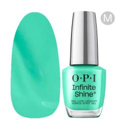 OPI インフィニットシャイン 15ml ISL214 フォローザアイスグリーントラック