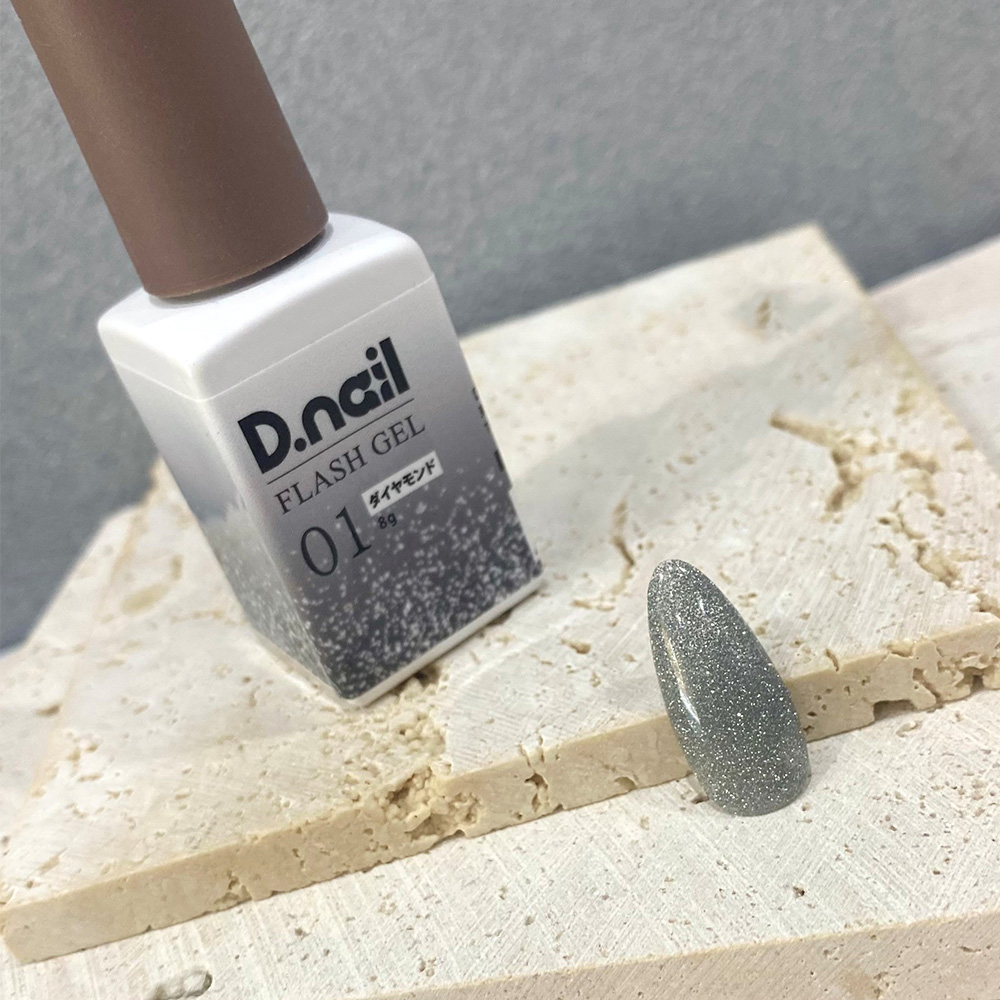 D.nail フラッシュジェル 8g 01 ダイヤモンド #6701