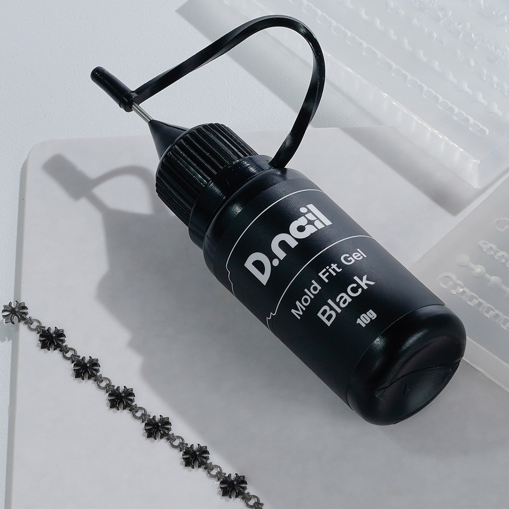 D.nail モールドフィットジェル 10g ブラック #38174