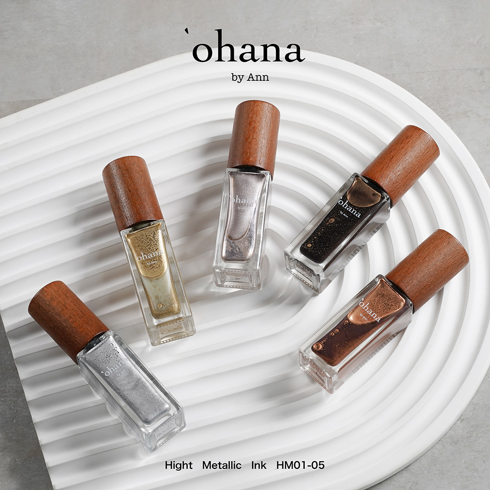‘ohana ハイ メタリックインク 7ml HM01 #38144