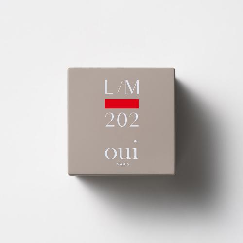oui nails カラーコレクション 4g LM202 ピュアレッド