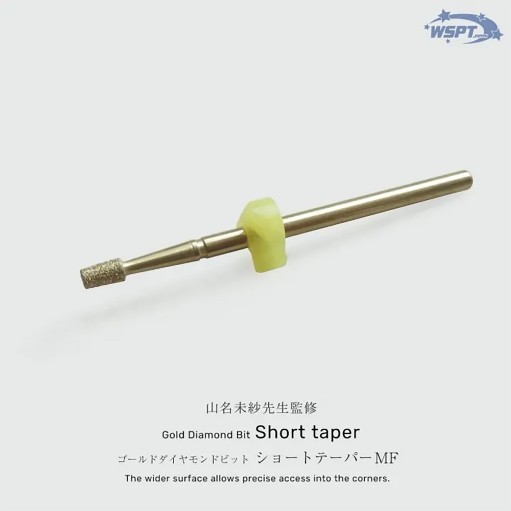 WSPT JAPAN 山名未紗先生監修 ショートテーパーゴールドダイヤ MF HD55003