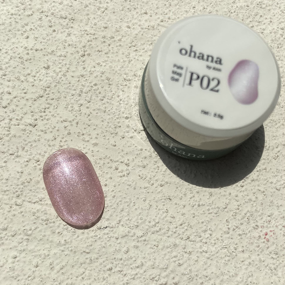 ‘ohana ペールマグジェル 2.5g P02 ペールレッド #7374
