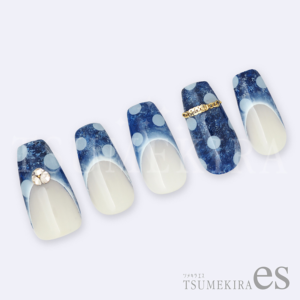 ツメキラes シアードット 白 ES-DOT-008