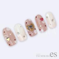 ツメキラes シアードット 白 ES-DOT-008