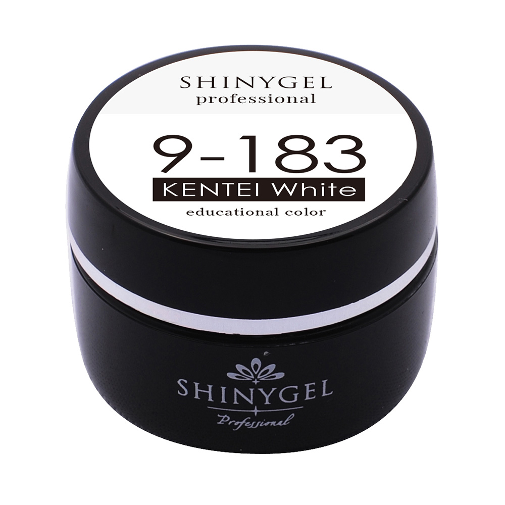 SHINYGEL Professional カラージェル 4g 9183 ケンテイホワイト
