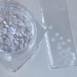 Bonnail ハートホロ 2mm ホワイト 1.5g
