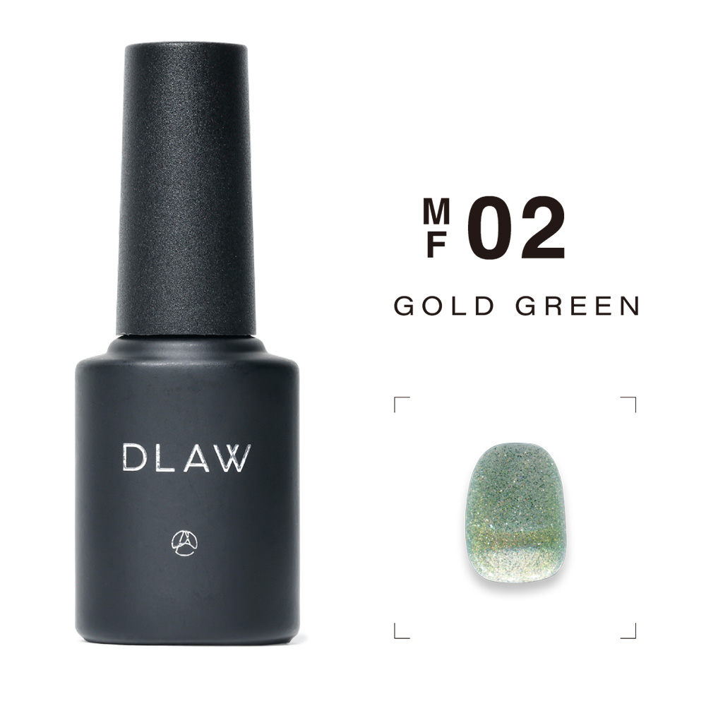 DLAW ミラーフラッシュ 5ml 02 ゴールドグリーン