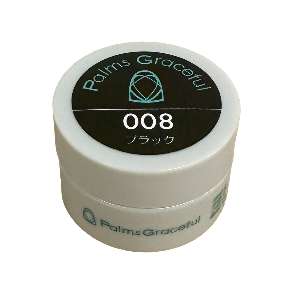 Palms Graceful カラージェル 3g 008 ブラック