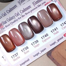 ICE GEL ジェントロン ミストスターギャラクシージェル カシミヤ 6色セット