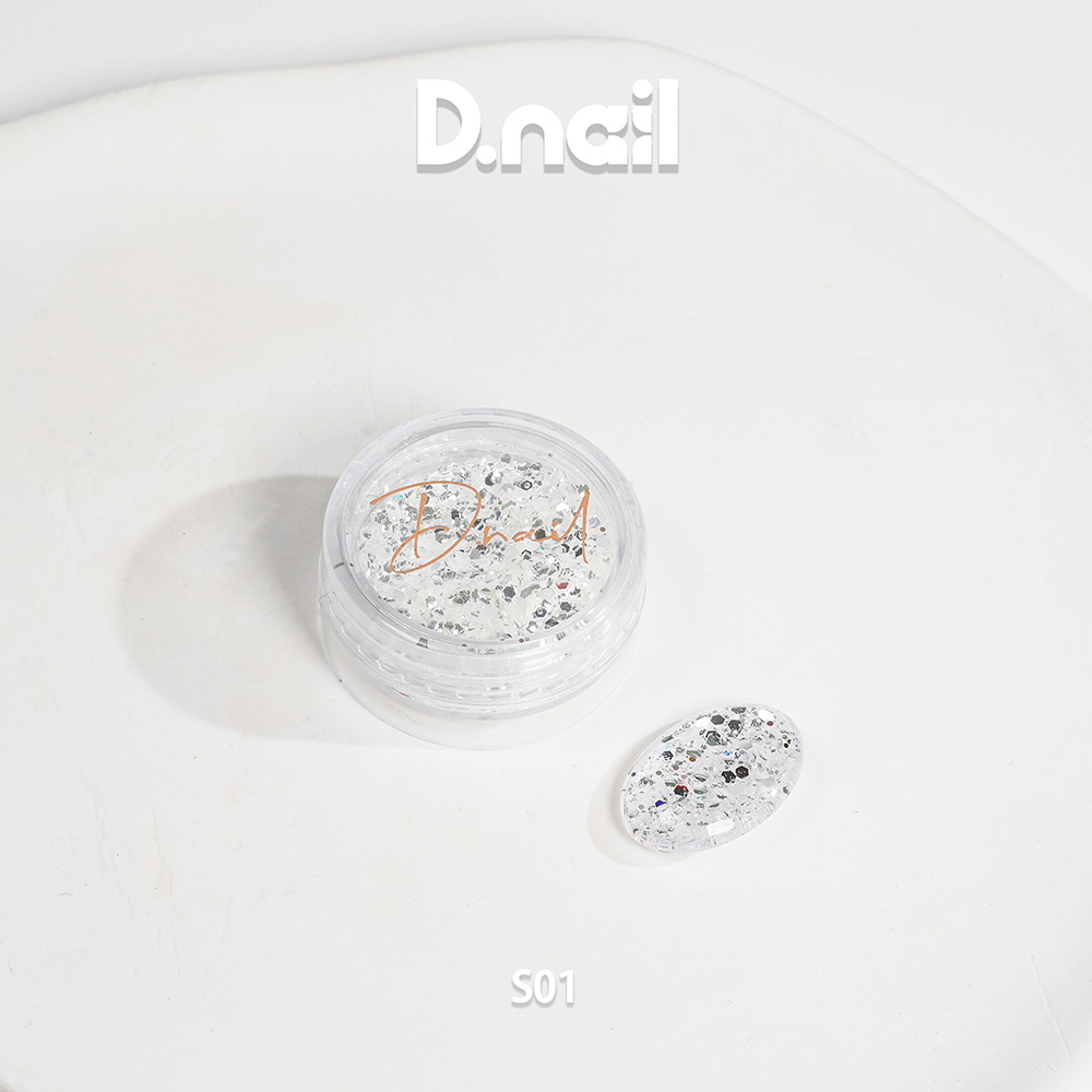 D.nail 泡ホログラム 1g S 01 #38177